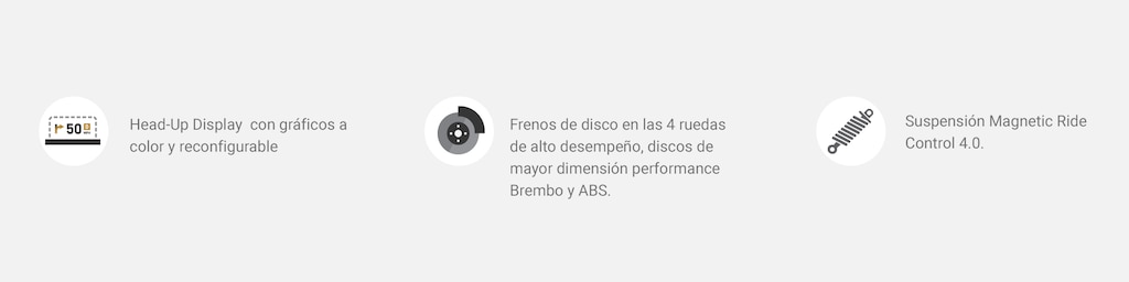 Íconos de seguridad para Chevrolet Corvette 2024, carro deportivo de lujo