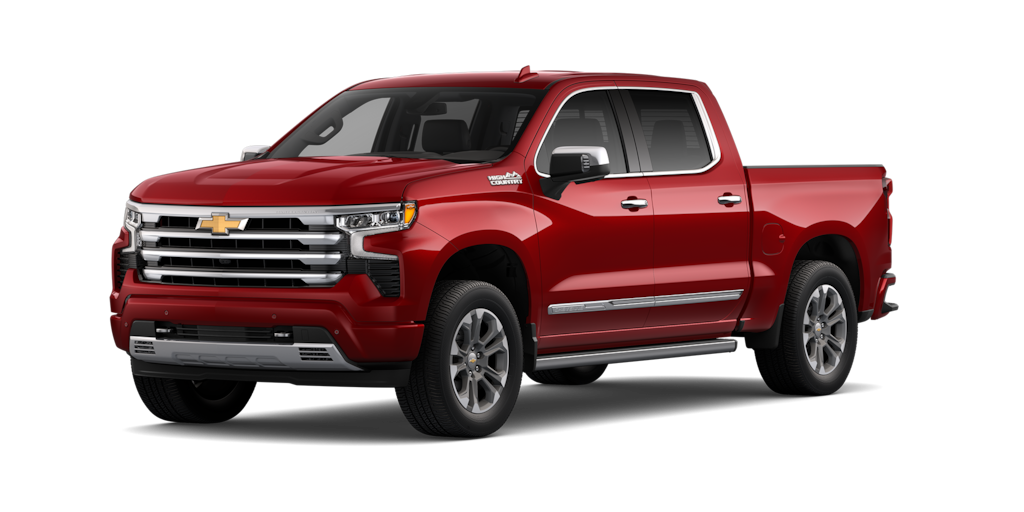 Nueva Chevrolet Cheyenne ZR2 BISON 2025, camioneta pickup color rojo radiante